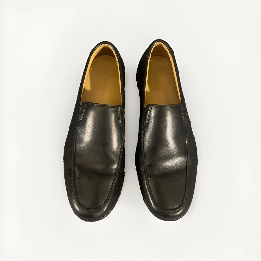 Cole Haan mens shoes Slip-Ons Size 9 Black C12085